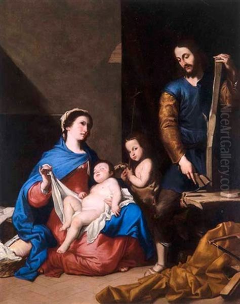 Die Heilige Familie Mit Dem Johannesknaben In Der Schreinerwerkstatt - view 1