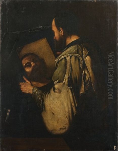 Le Philosophe Au Miroir - view 1
