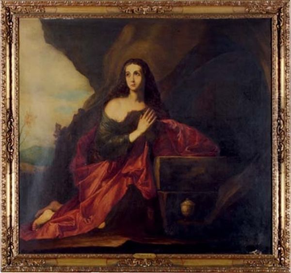 The Penitent Magdalene (by E. Sanz-sanz) - view 1