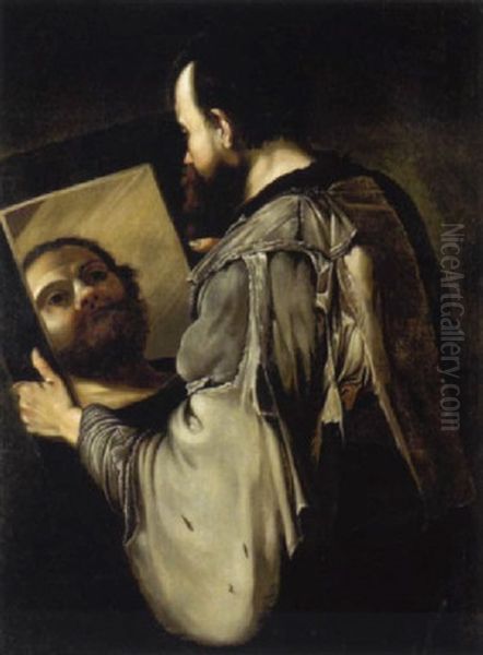 Filosofo (socrate?) Allo Specchio - view 1