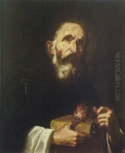 Sainte Antoine by Jusepe de Ribera