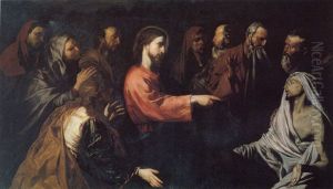 The Raising Of Lazarus by Jusepe de Ribera