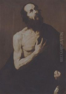 Der Heilige Petrus Als Fischer by Jusepe de Ribera