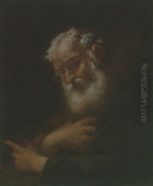 Bearded Old Man - view 1
