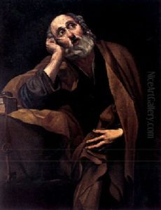 Der Hl. Petrus by Jusepe de Ribera
