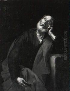The Penitent St. Peter by Jusepe de Ribera
