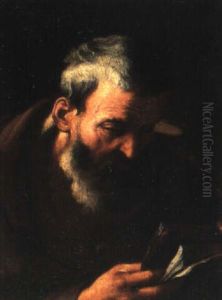 Portrait Of A Man Reading