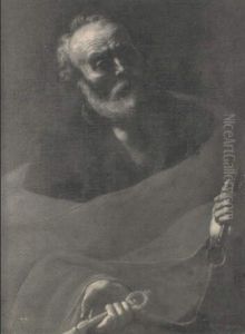 Saint Pierre Vu En Buste by Jusepe de Ribera