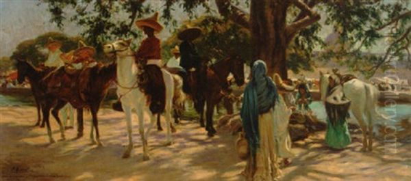 Jour De Marche A San Gabriel (mexique) - view 1