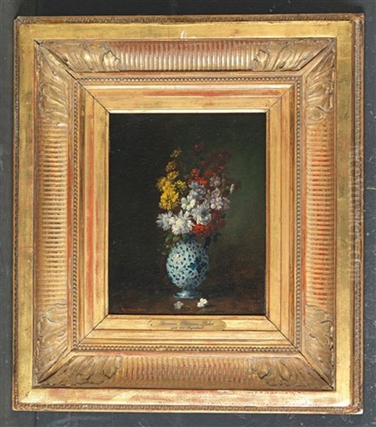 Bouquet Of Flowers In A Vase - view 1