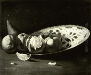 Nature Morte Aux Fruits by Germain Theodure Clement Ribot