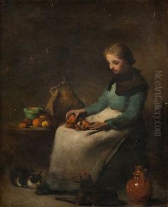 Girl With Oranges