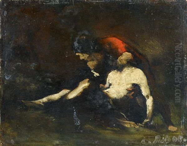 Die Folter Des Alonso Cano (study) - view 1