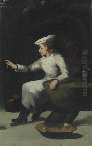 Le Cuisinier by Theodule Augustine Ribot