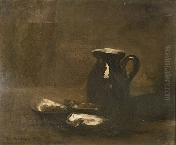 Still Life - A Jug With Oysters - view 1