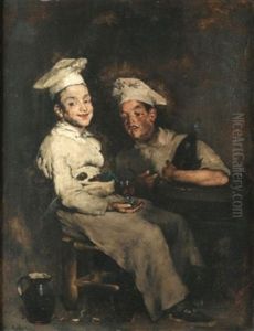 Les Petits Cuisiniers Ou Les Gate-sauces by Theodule Augustine Ribot