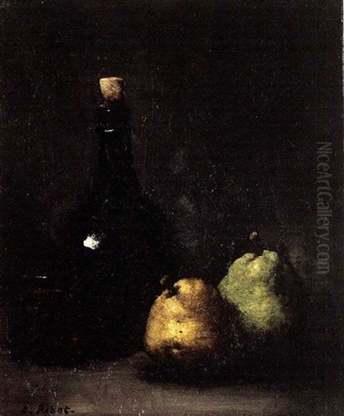 Still Life With Pears And Wine - view 1