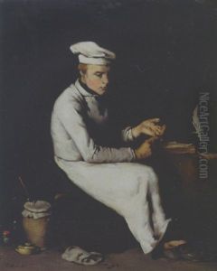 The Accountant Cook by Theodule Augustine Ribot