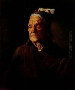 Vieille Femme A La Coiffe
