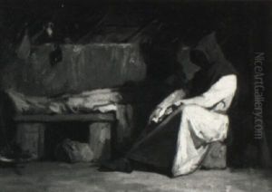 After The Last Rites by Theodule Augustine Ribot