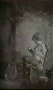Lesender Junge by Theodule Augustine Ribot