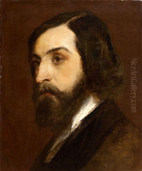 Portrait D'alfred De Musset - view 1