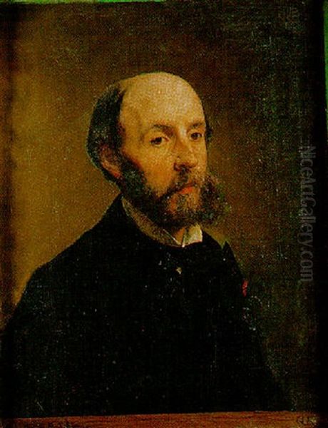 Portrait D'eugene Fromentin - view 1