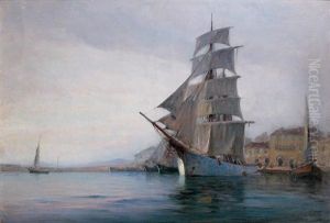 Voilier Dans Le Port De St. Tropez