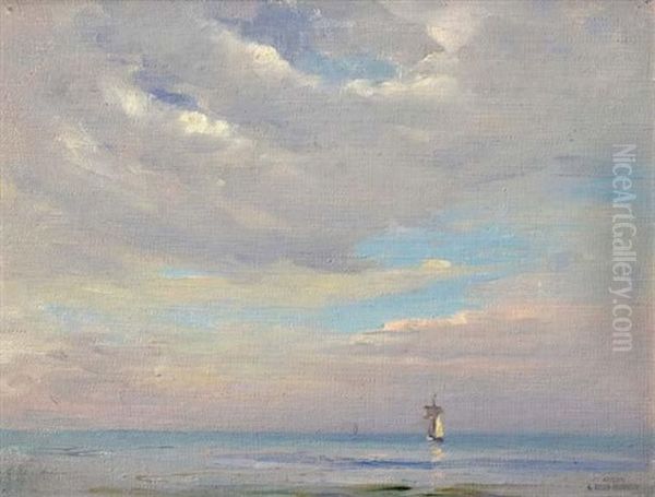 Goelette De Dos En Pleine Mer - view 1