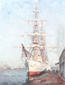 Fregate Mixte, Ligne Australie by Georges Ricard-Cordingley