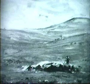 Berger Et Son Tropeau by Georges Ricard-Cordingley