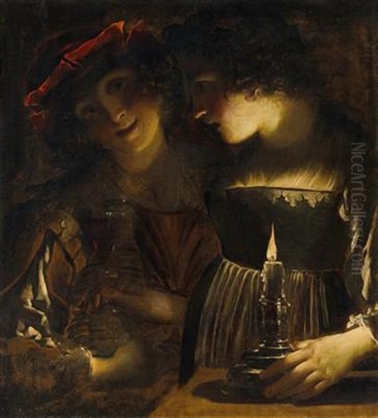 Two Lovers By Candlelight - view 1