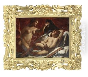 Cupid And Psyche by Pietro Ricchi