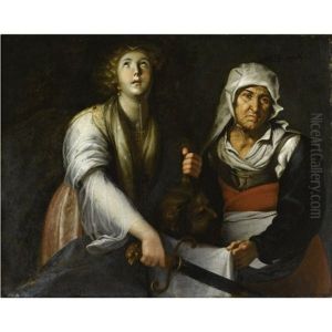 Giuditta E La Serva by Pietro Ricchi