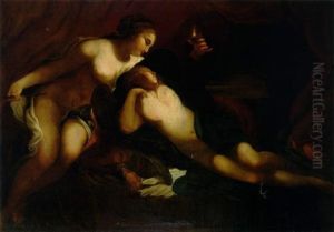 Amore E Psiche by Pietro Ricchi