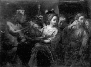 Salome Recevant La Tete De Saint Jean-baptiste