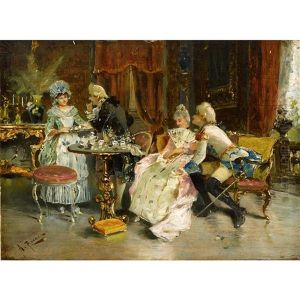 The Drawing Room by Arturo Ricci