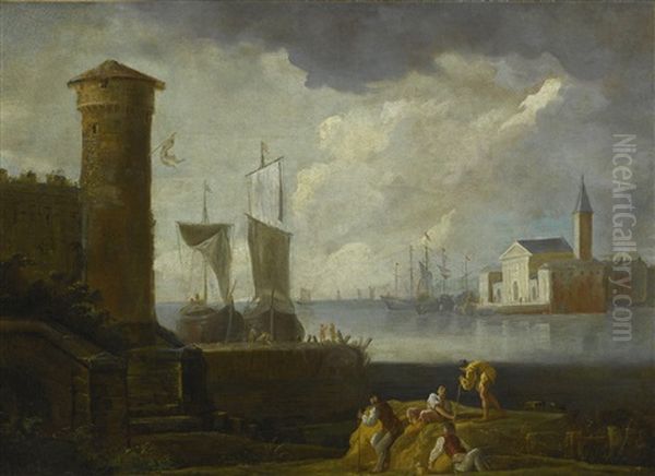 A Capriccio View Of San Giorgio Maggiore, Venice - view 1