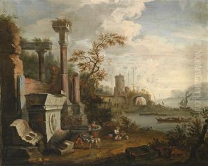 Sudlicher Seehafen Mit Romischen Ruinen