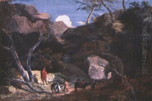 Capriccio Con Veduta Di Una Baia (+ Capriccio Con Assalto Dei Briganti; Pair)