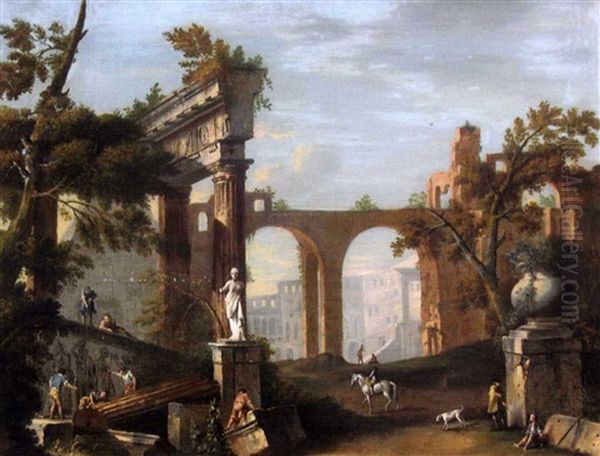 Site Archeologique Dans La Campagne Italienne - view 1