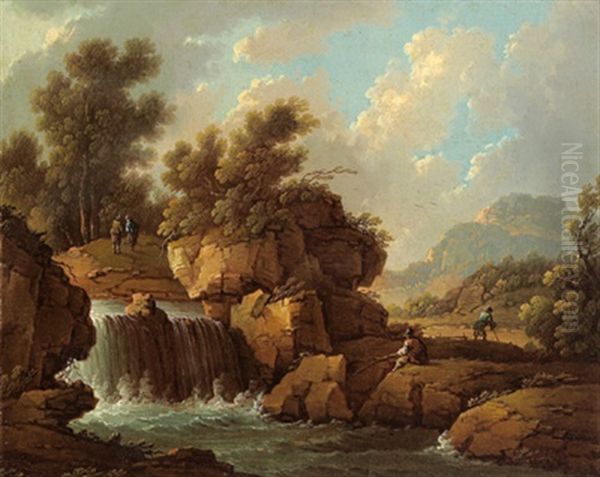 Paesaggio Con Cascata - view 1