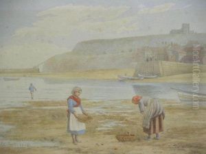 "misty Mornings, Whitby Harbour" by Edward C. Booth
