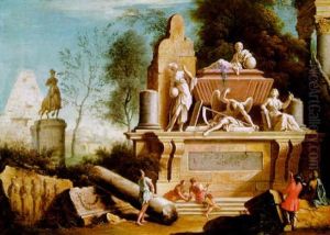 Allegorisches Grabmal Des Kaisers Augustus