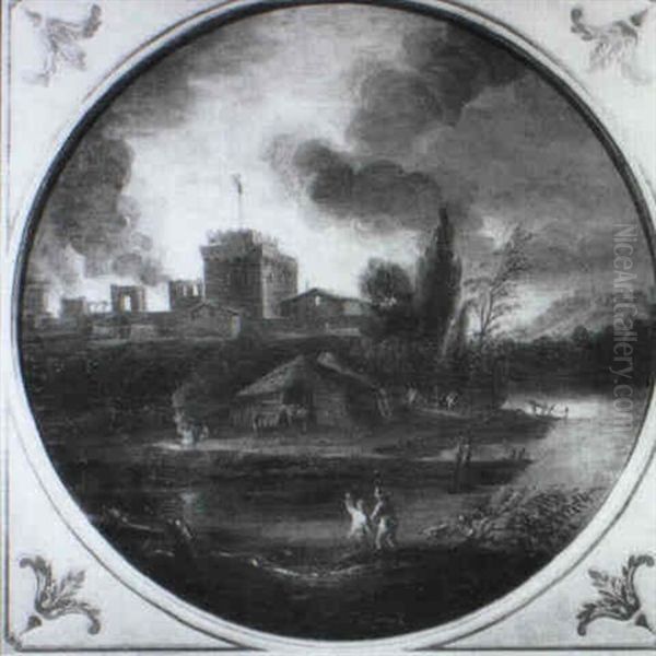 Naechliche Feuersbrunst - view 1