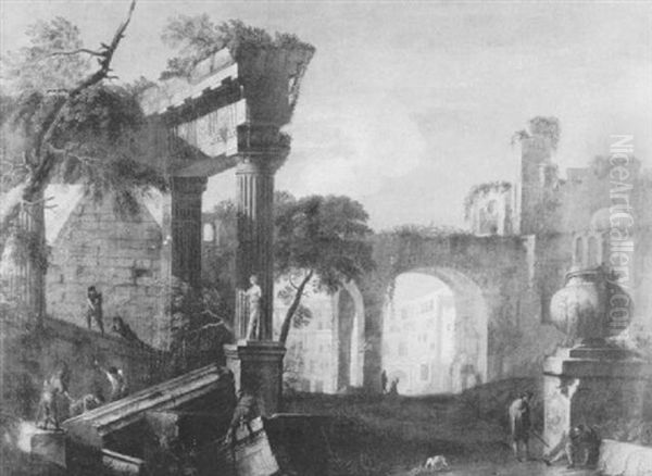 Capriccio Of Ruins With Figures - view 1