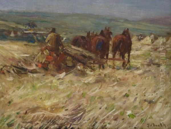 Horse Drawn Reaper - view 1