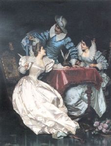 The Courtship by Pio Ricci