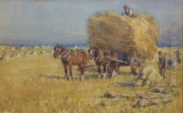 Harvest Time by James William Booth
