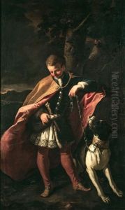 Lovers In An Elegant Interior